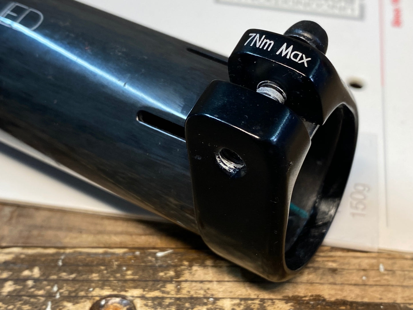 IU289 ボントレガー BONTRAGER カーボン シートマスト 175mm 5mmセットバック