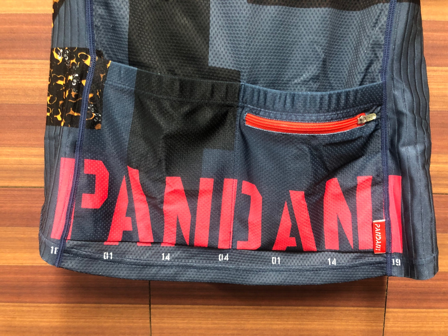 IP992 パンダーニ Pandani 半袖 サイクルジャージ ネイビー L