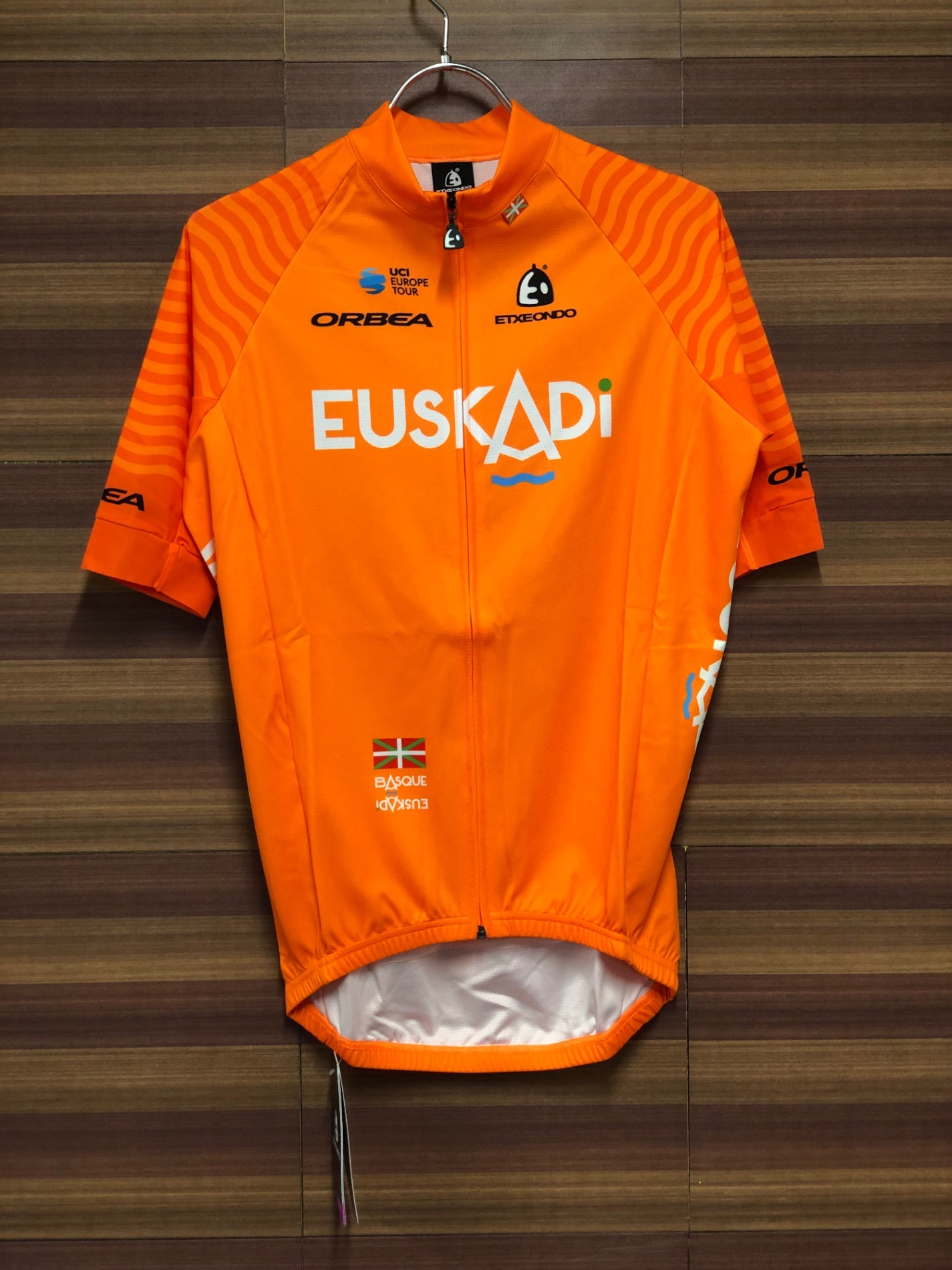 IM011 エチュオンド EXTEONDO 半袖サイクルジャージ オレンジ M ESUKADAI