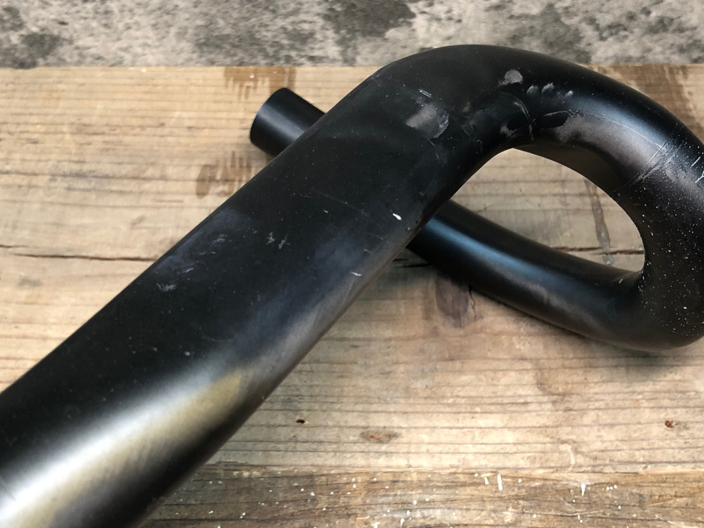 ID142 ウィスキー Whisky Parts Co. スパーノ・カーボンドロップバー Spano Carbon Drop Bar Φ31.8 ブラケット部C-C440mm
