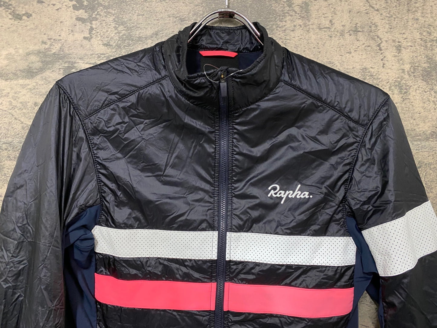 JC319 ラファ Rapha ブルべインサレーティッドジャケット BREVET INSULATED JACKET サイクルジャケット 黒 S