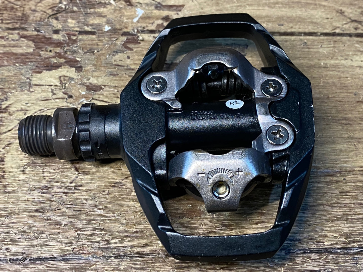 HW027 シマノ SHIMANO PD-M530 ビンディングペダル SPD ※回転ゴリ感