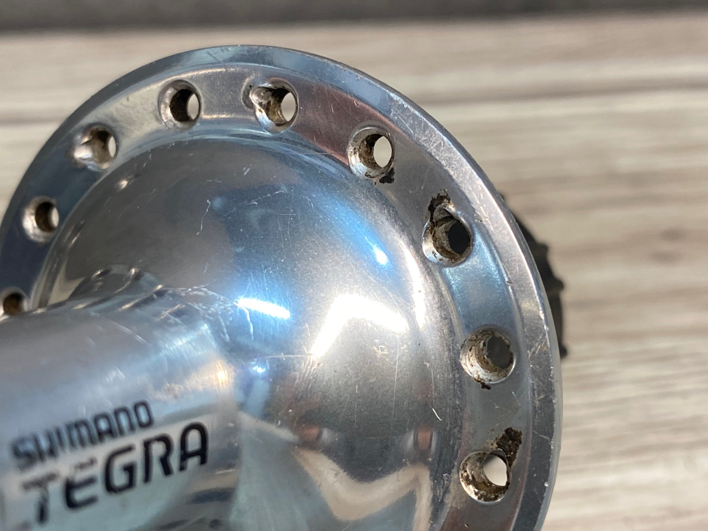 IW838 シマノ SHIMANO アルテグラ ULTEGRA FH-6500 リアハブ 10S 32H ※ゴリ感大 ジャンク