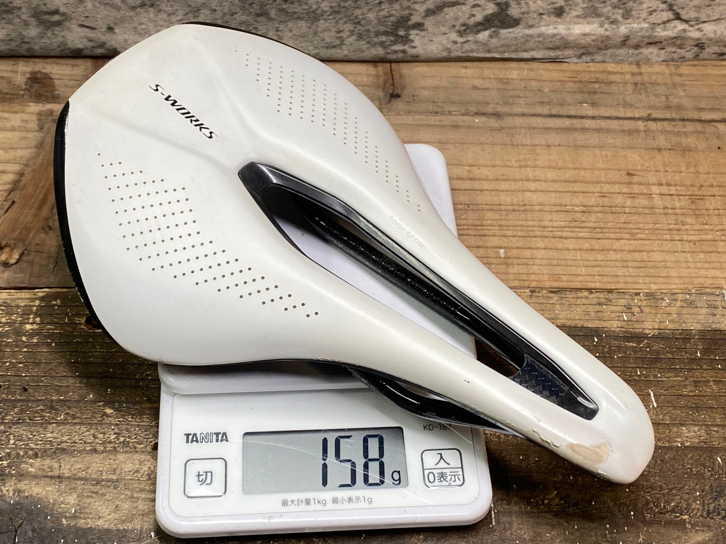 IQ994 スペシャライズド SPECIALIZED S-WORKS POWER サドル 白 factCARBON 143mm