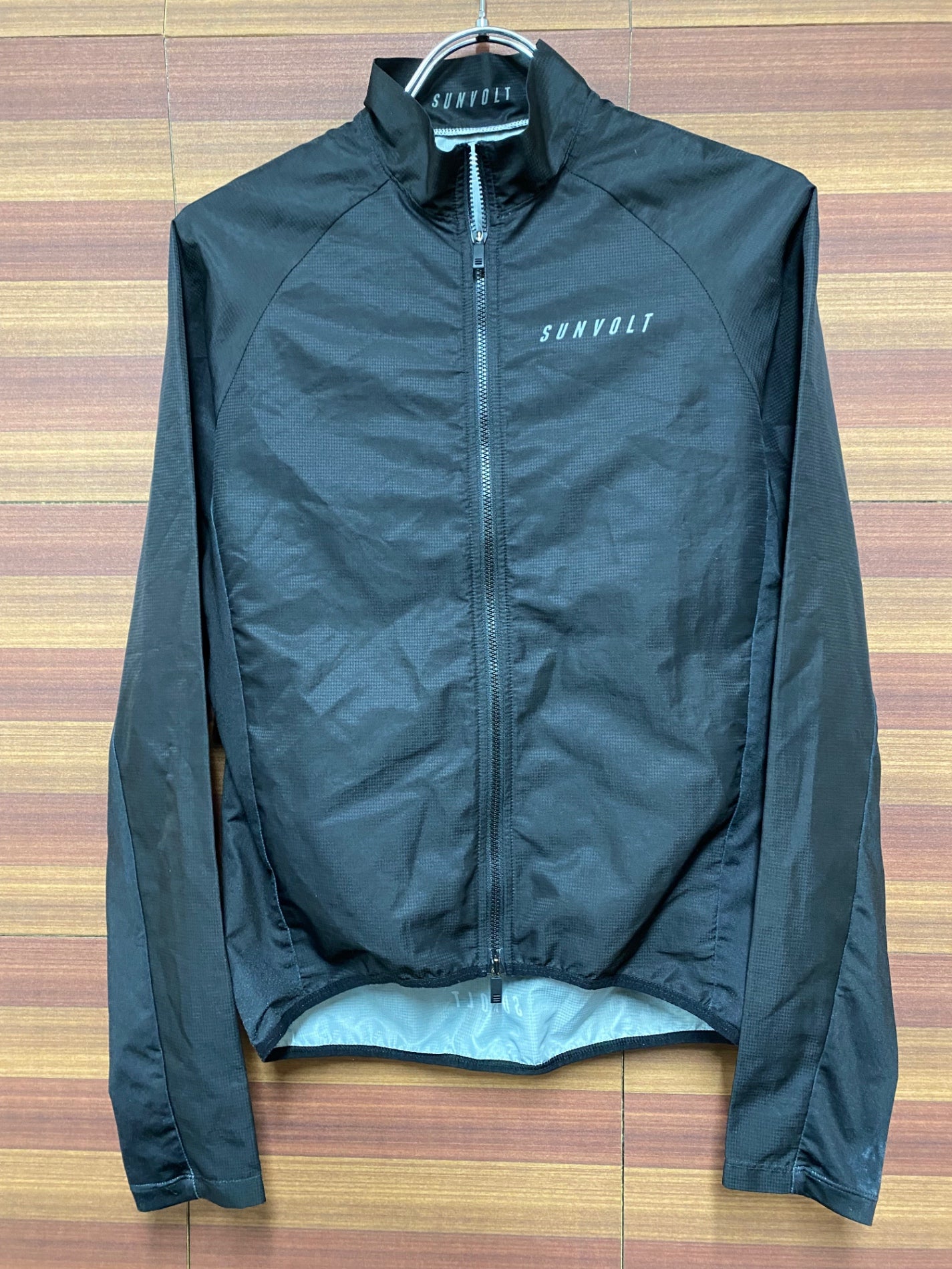 IN564 サンボルト SUNVOLT 長袖 ウィンドブレーカー 黒 S