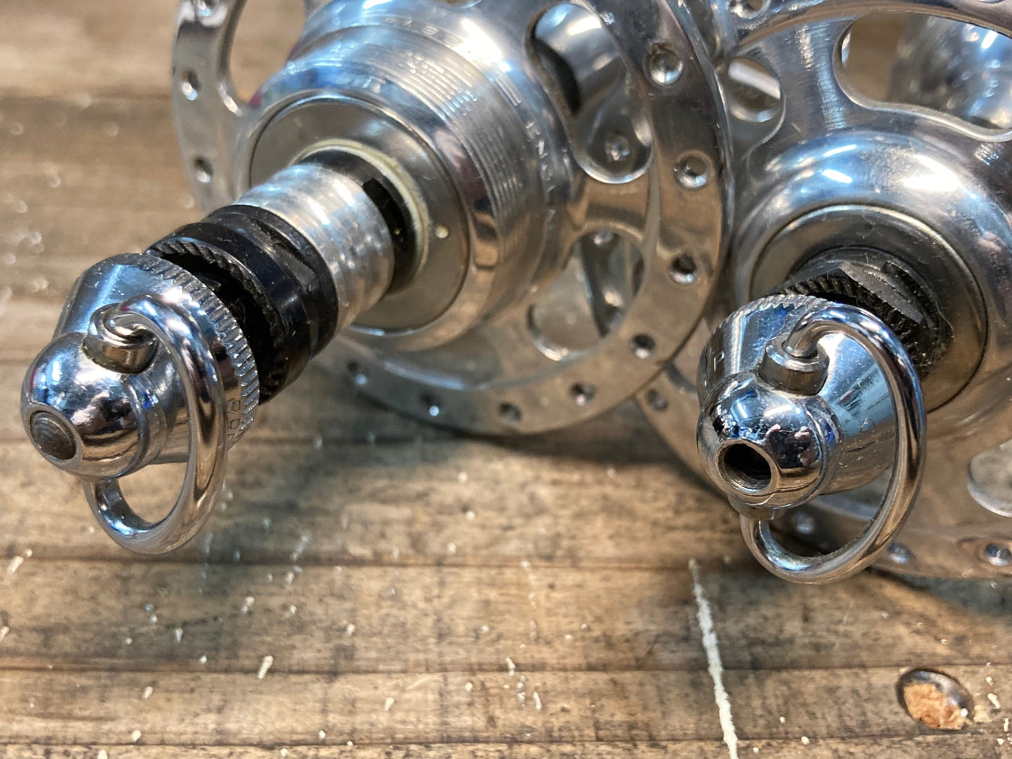 IL936 カンパニョーロ Campagnolo レコード RECORD ラージフランジ ハブセット 36H OLD100x126mm BSCネジ