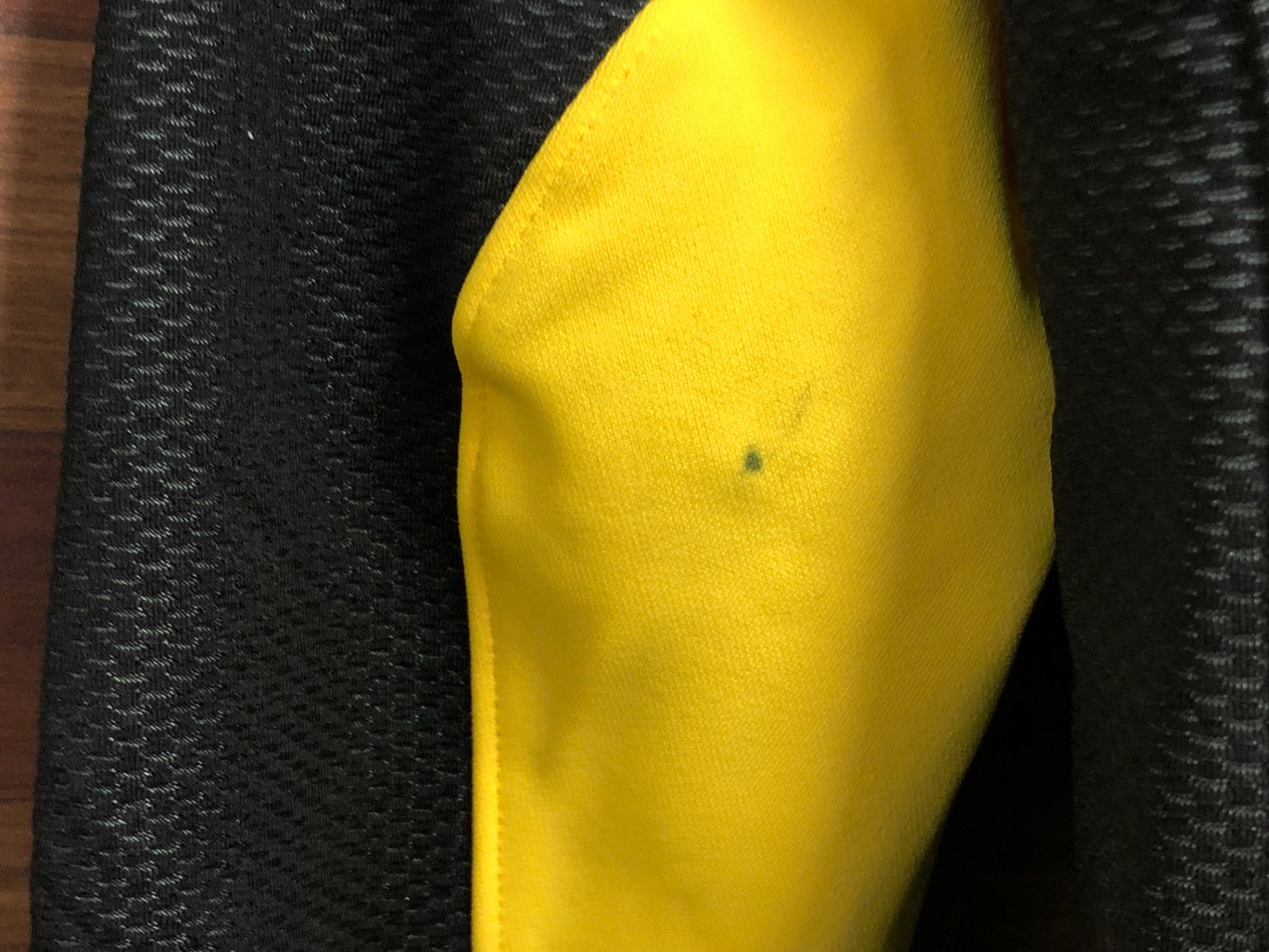 IN030 パールイズミ PEARL iZUMi 長袖 サイクルジャケット 裏起毛 黒黄 L