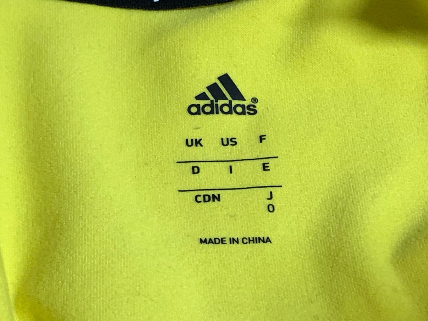 IT950 アディダス adidas 長袖 サイクルジャージ 黄 O 裏起毛
