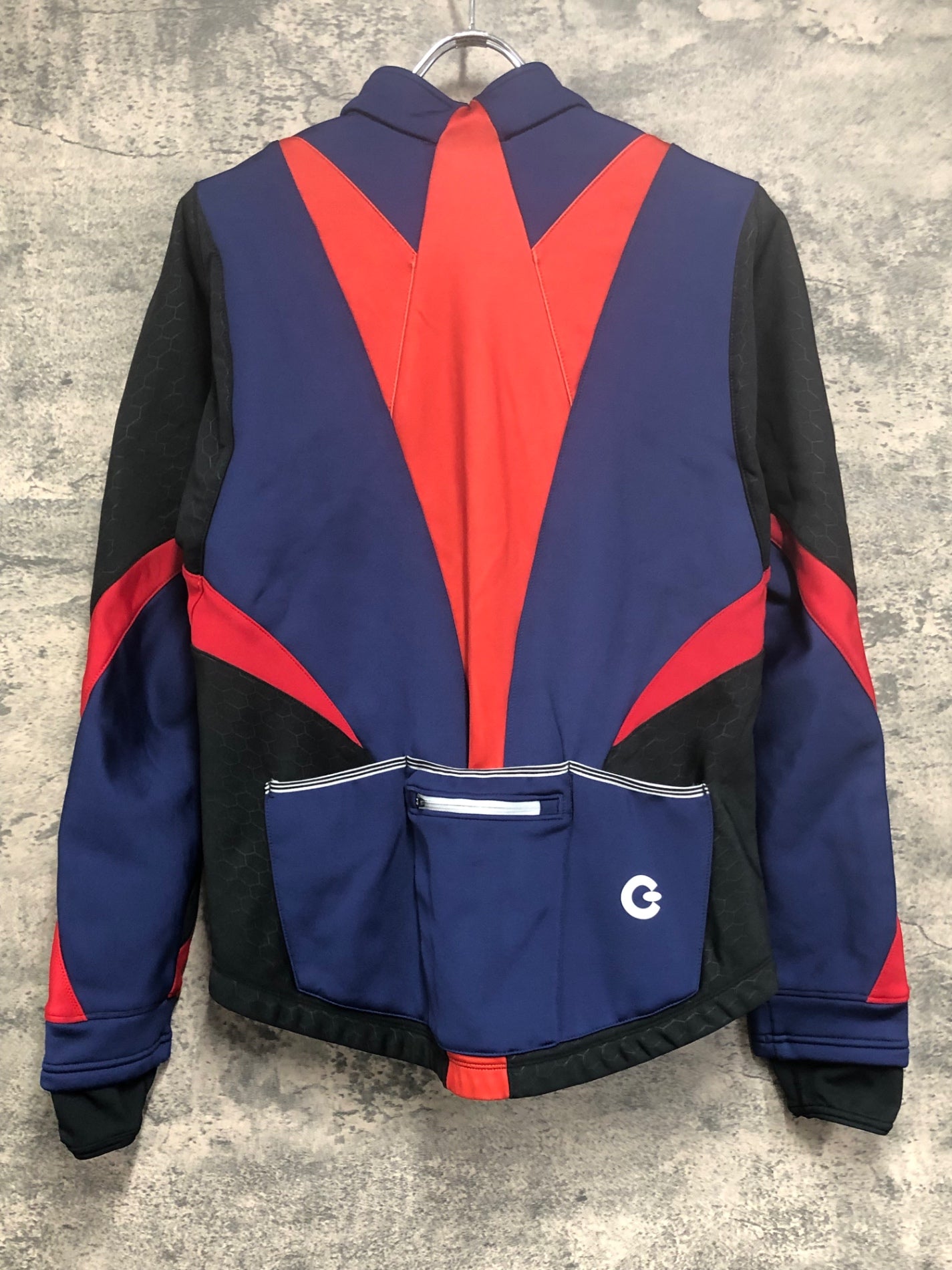 IX170 ゴールドウィン GOLDWIN 長袖 サイクルジャケット 紺 M 裏起毛