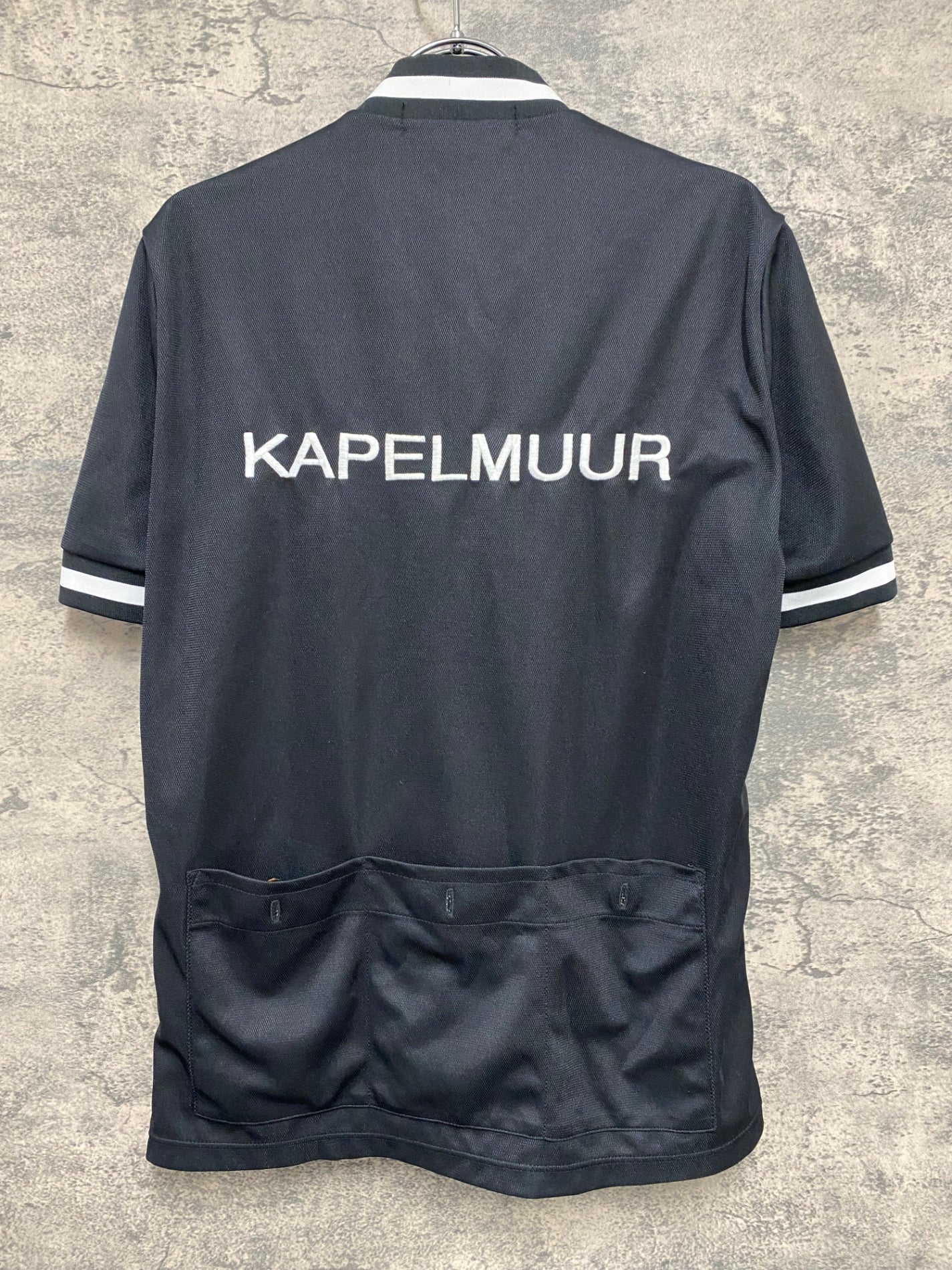 IX284 カペルミュール KAPELMUUR 半袖 サイクルジャージ L 黒