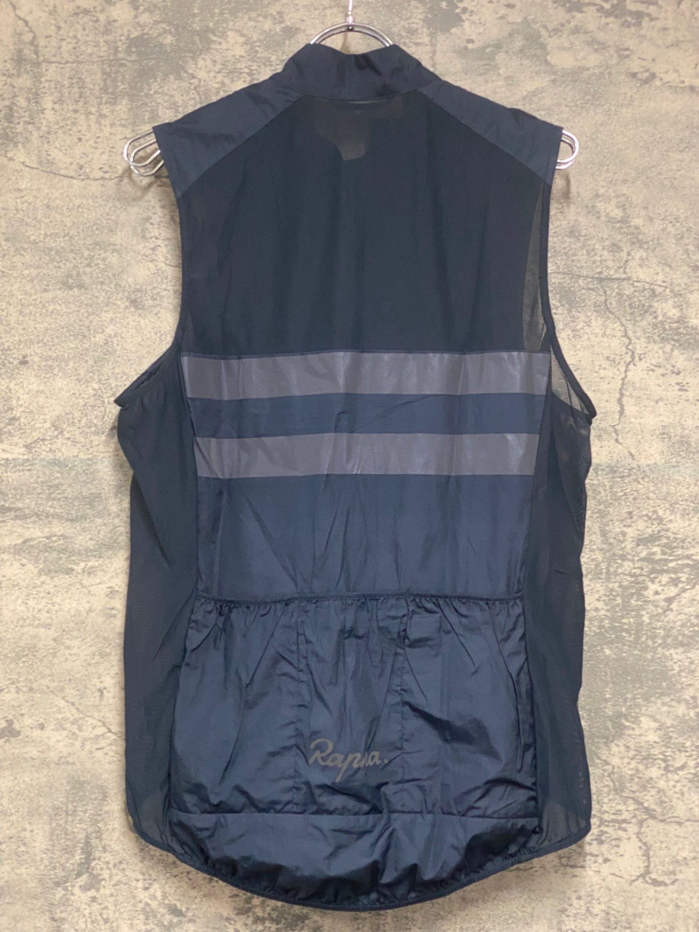 IV523 ラファ Rapha BREVET REFLECTIVE GILET ジレ サイクルベスト 黒 S
