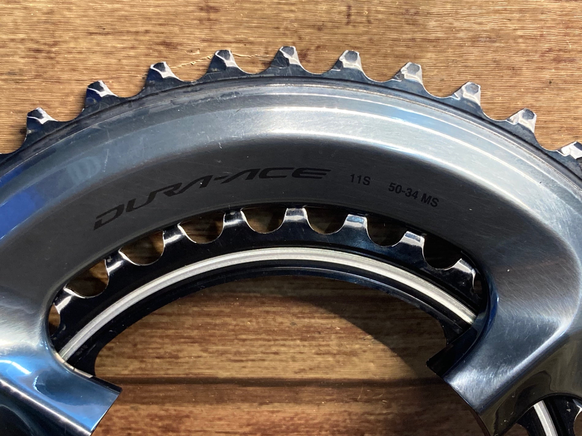 人気満点 デュラエース SHIMANO シマノ IA865 DURA-ACE 50/34T 11s R9100 チェーンリング