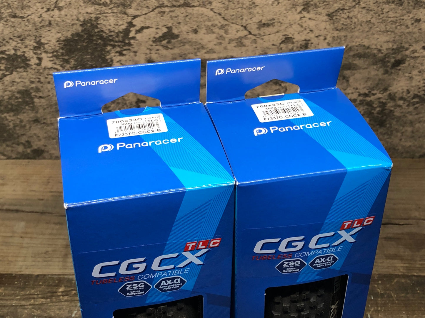 IU399 パナレーサー Panaracer CG CX チューブレスタイヤ 700x33C 2本セット
