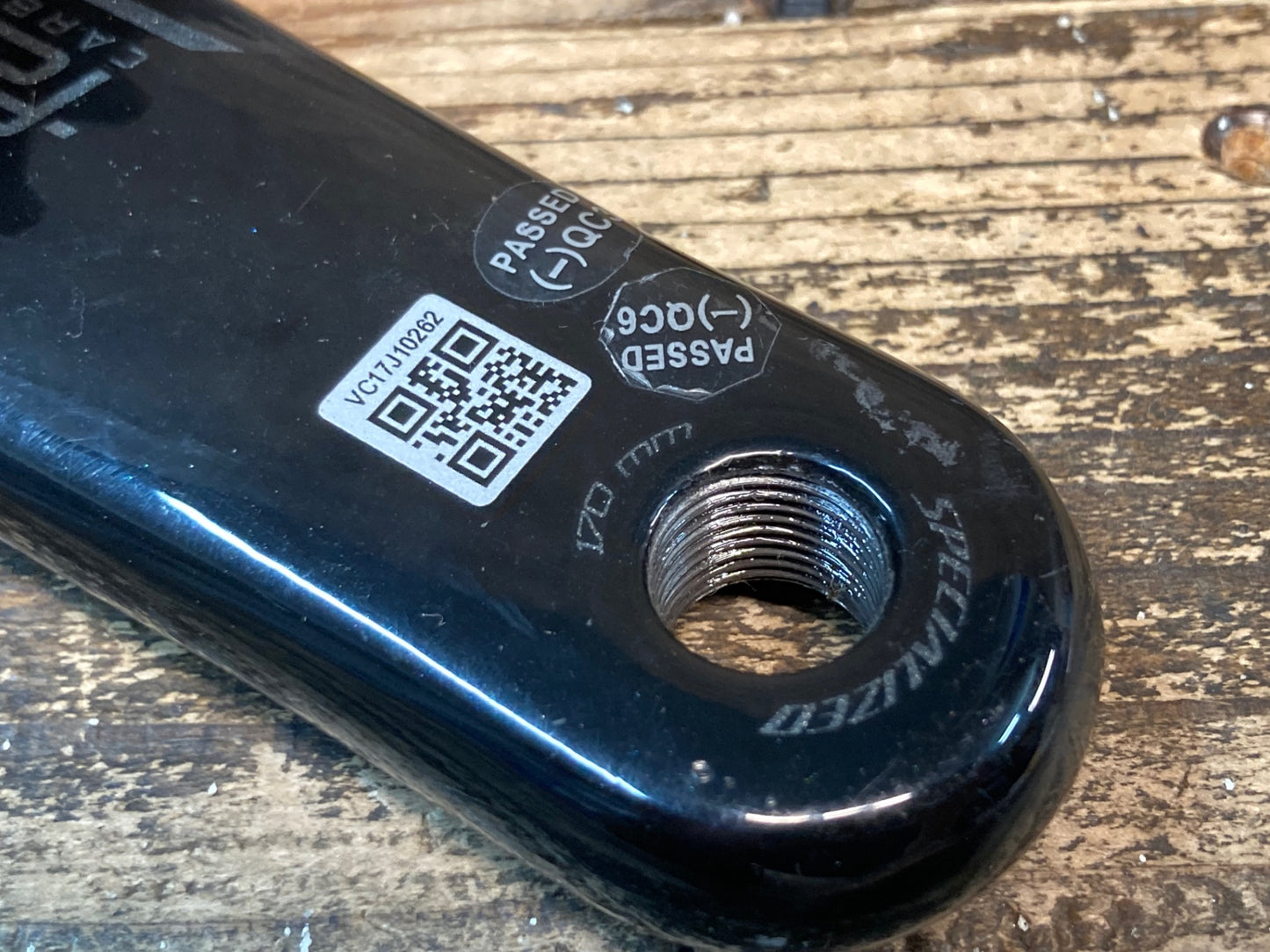 IZ322 スペシャライズド SPECIALIZED S-WORKS FACT CARBON カーボン クランクセット 52/36 170mm Φ30