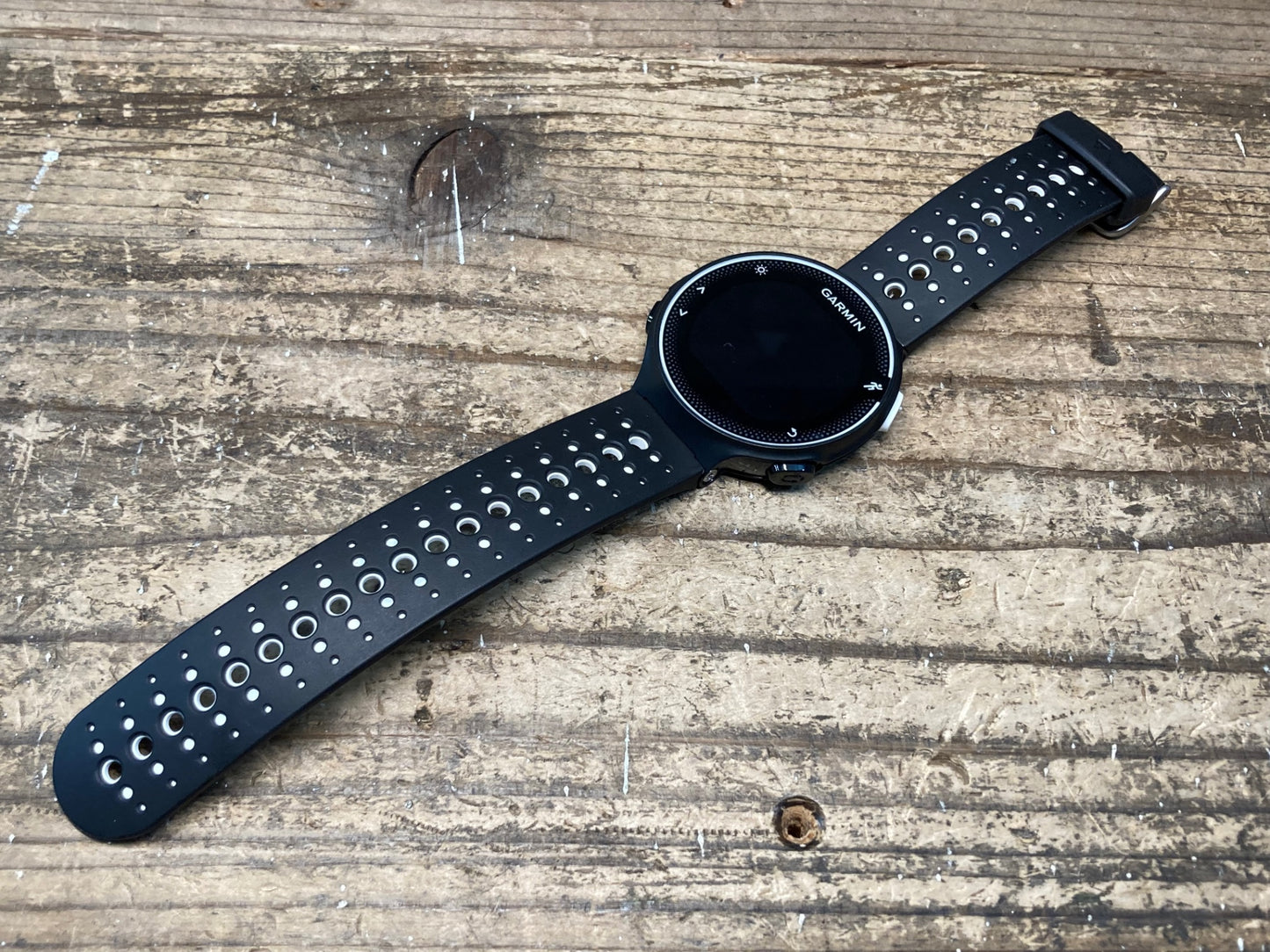 IL991 ガーミン GARMIN ForeAthlete 230J スポーツウォッチ 黒白 ANT+ Blutetooth