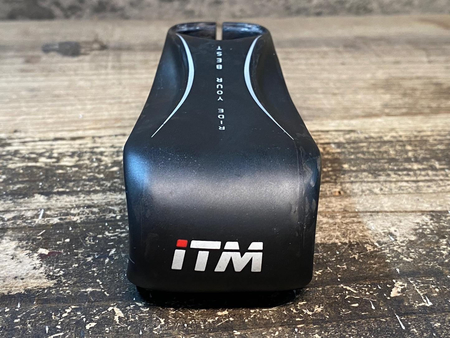 IY303 ITM X-ONE ステム カーボン 90mm Φ31.8 1-1/4 ※コラム側内ガリ傷