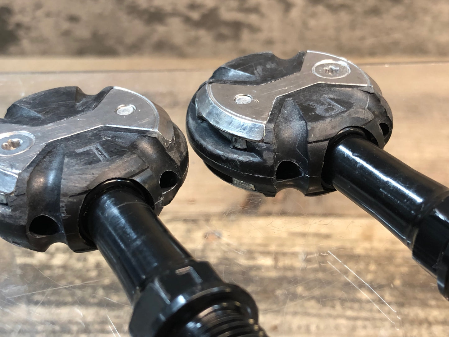 IC242 スピードプレイ SPEEDPLAY ZERO ビンディングペダル クロモリシャフト ※傷