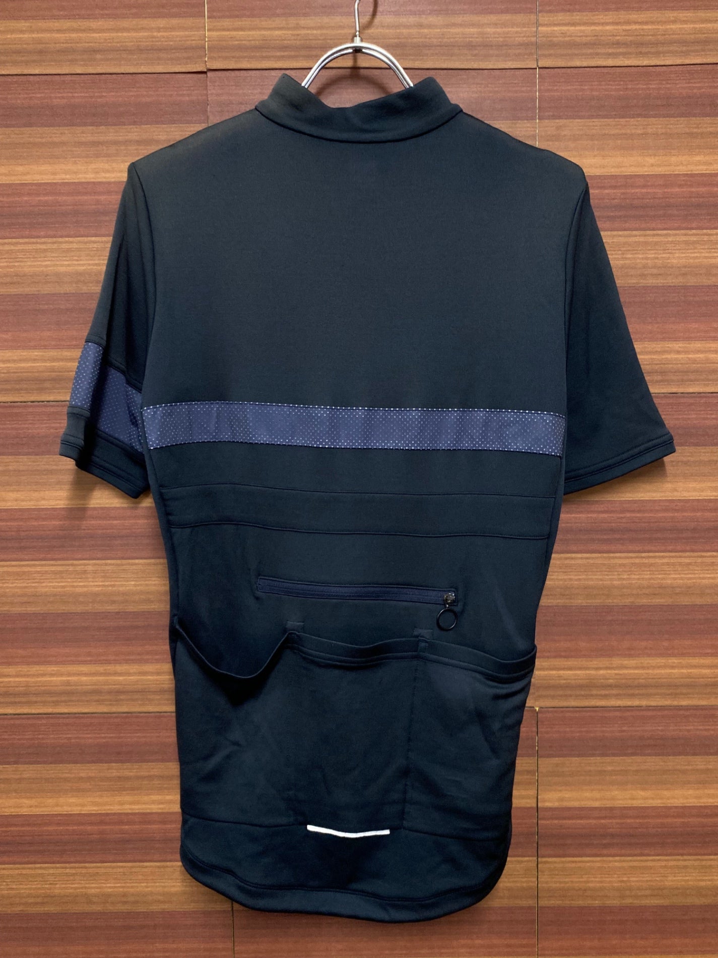 IS671 ラファ RAPHA BREVET JERSEY 半袖 サイクルジャージ 黒 Ｍ