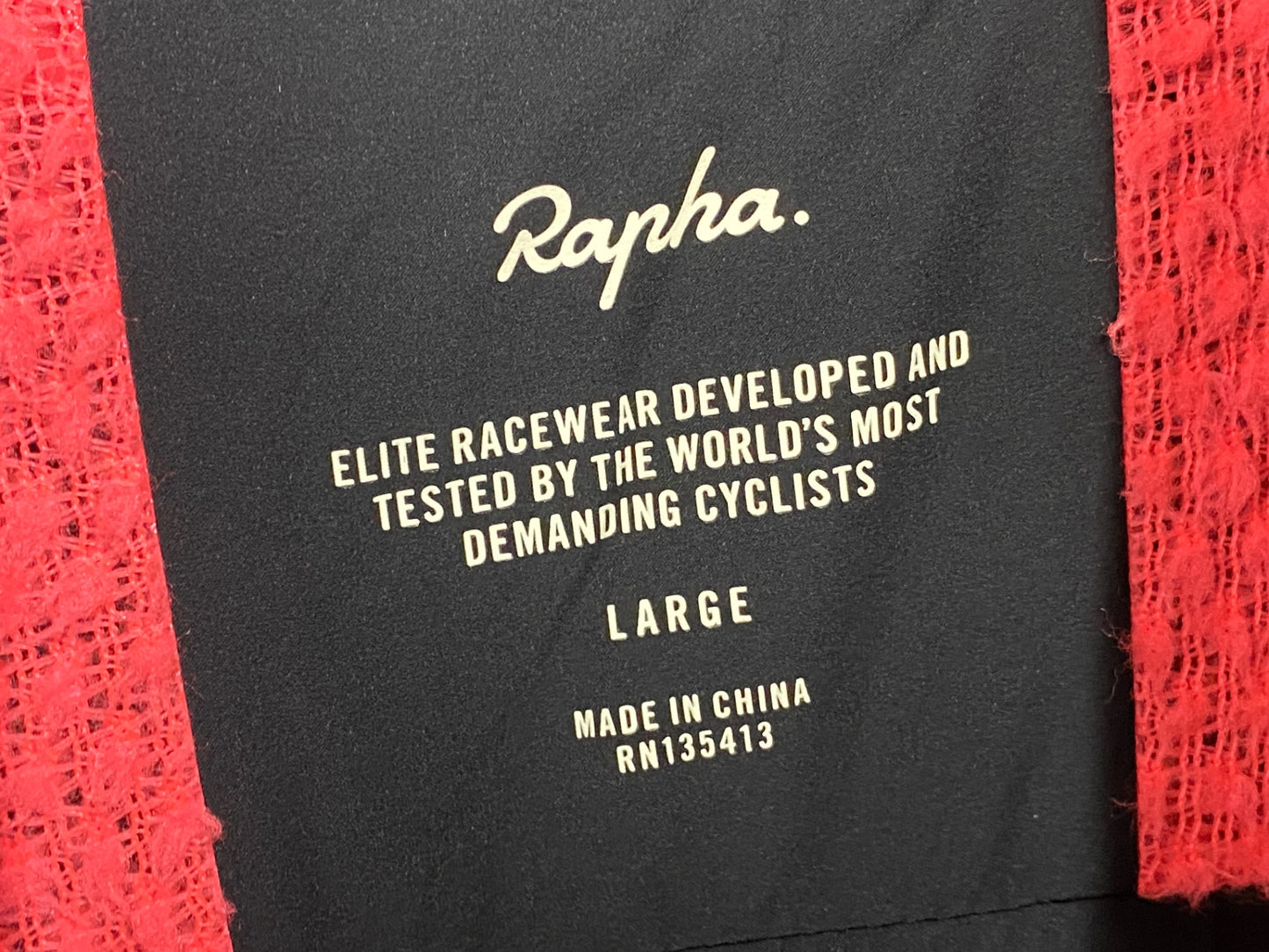 JA342 ラファ Rapha RCC PRO TEAM INSULATED GILET ジレ サイクルベスト 黒 XXL