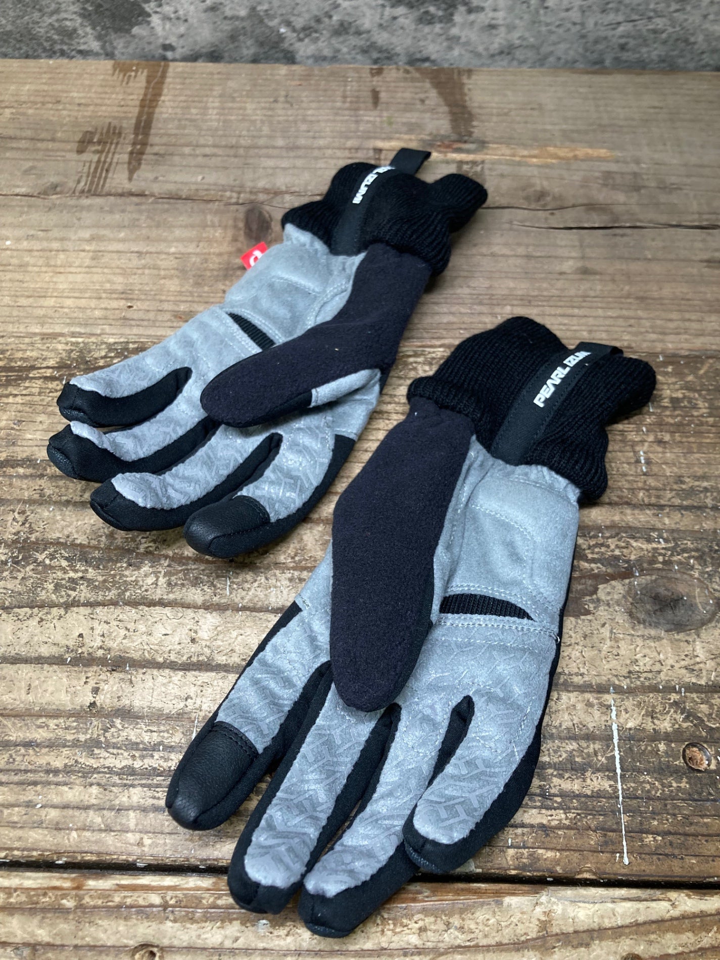 IW434 パールイズミ PEARL iZUMi 長指 ウィンター グローブ 黒 XS 裏起毛