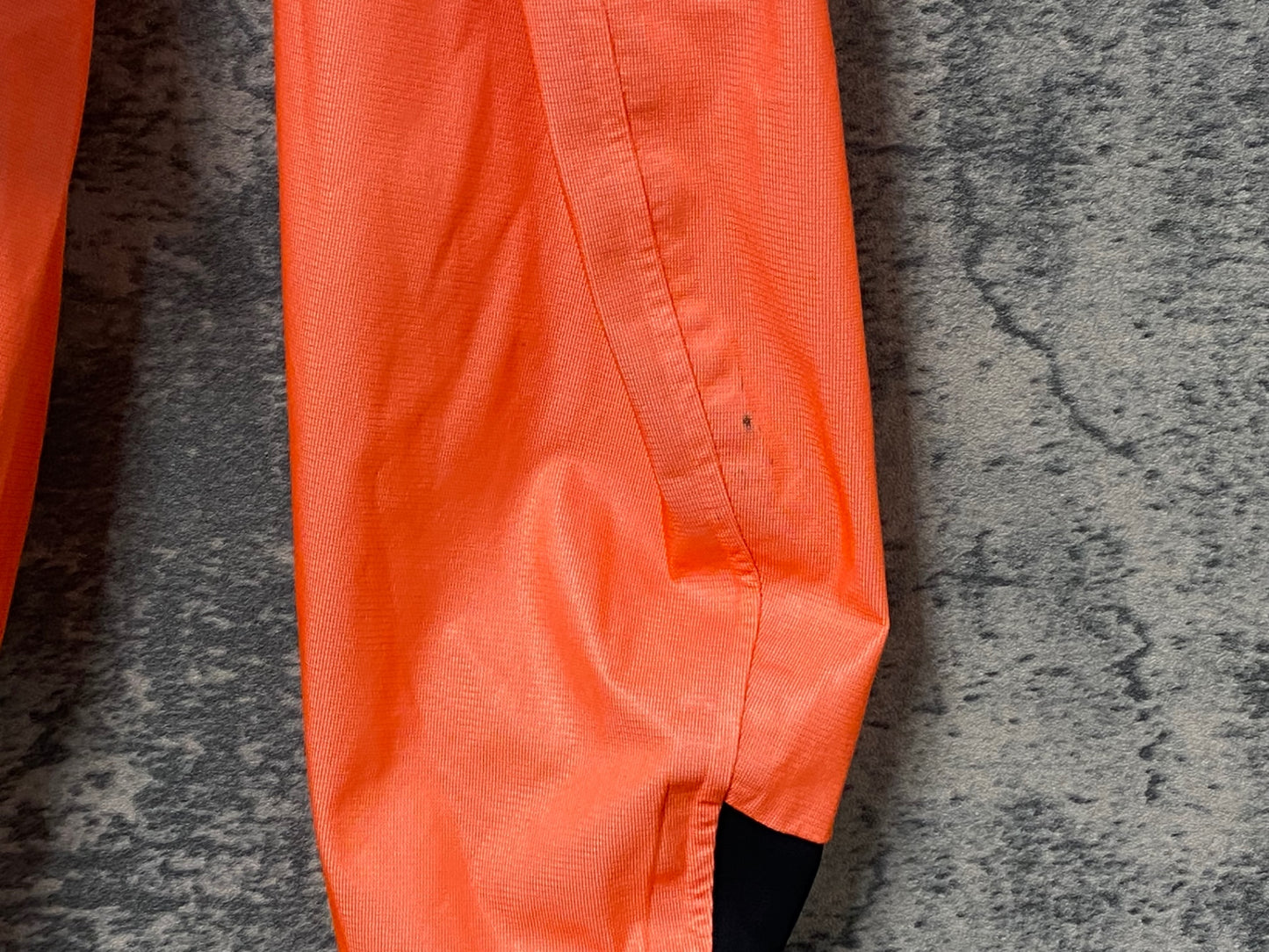 IZ127 アソス assos EQUIPE RS schlosshund Rain Jacket EVO 長袖 レインジャケット オレンジ 黒 S ※タグカット