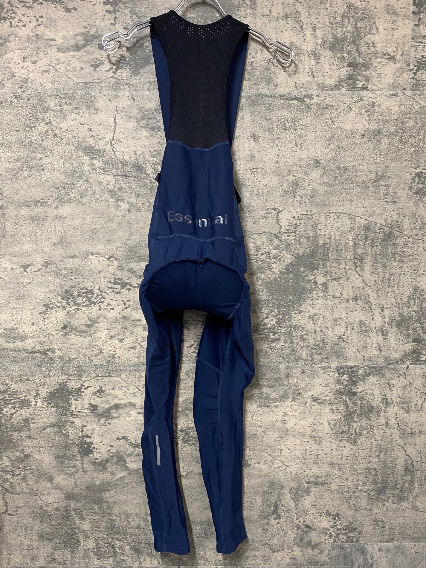 IU952 パスノーマルスタジオ PAS NORMAL STUDIOS Essential ビブタイツ XS 濃紺 裏起毛