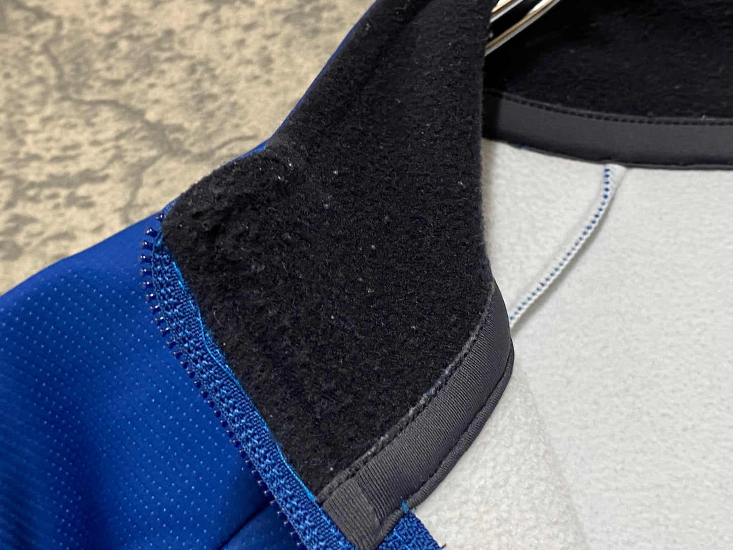 JA386 dhb 長袖 サイクルジャケット 青 サイズ不明 裏起毛 L相当