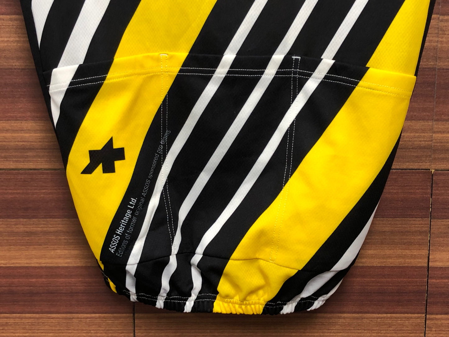 IO173 アソス assos Renault Elf 1/4 Zip Short Sleeve Cycling Jersey Bike Limited Edition 半袖 サイクルジャージ 白 黄 黒 S ハーフジップ