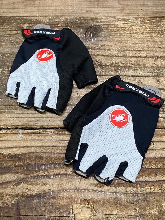 IW358 カステリ CASTELLI 指切 サイクルグローブ 黒 M