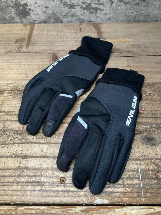 IW434 パールイズミ PEARL iZUMi 長指 ウィンター グローブ 黒 XS 裏起毛