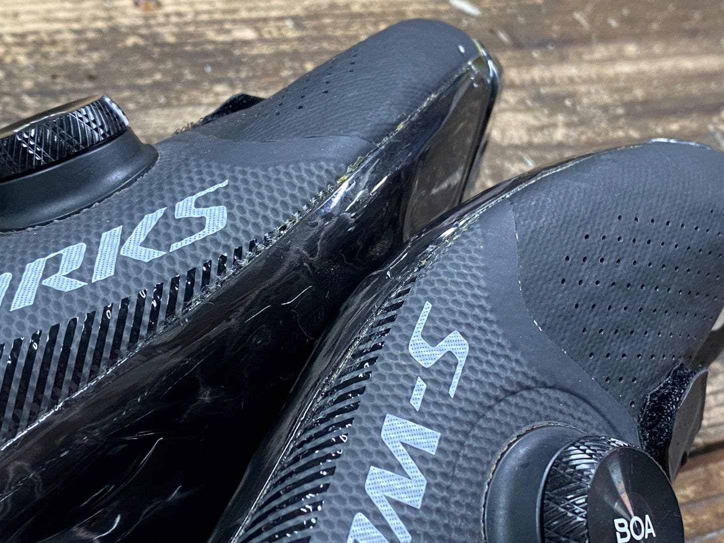 IY402 スペシャライズド SPECIALIZED エスワークス S-WORKS 7 RD ビンディングシューズ 黒 EU37