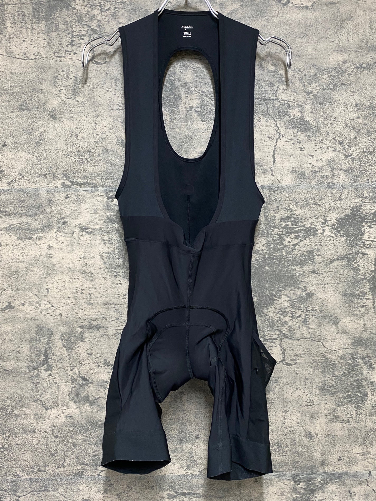 JA548 ラファ Rapha CARGO BIB SHORTS カーゴ ビブショーツ 黒 S ※穴, スレ