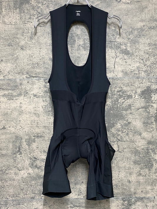 JA548 ラファ Rapha CARGO BIB SHORTS カーゴ ビブショーツ 黒 S ※穴, スレ