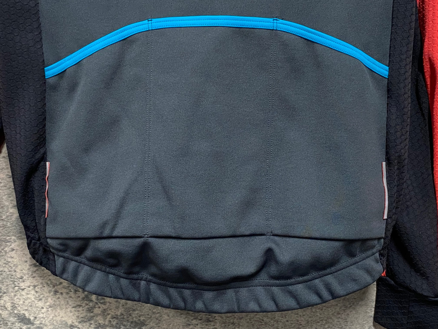 IW118 バイシクルライン Bicycle Line BL 長袖 サイクルジャージ 赤 S