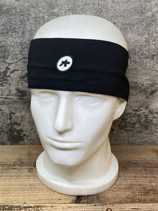 JC655 アソス ASSOS HEAD BAND COLIMA CODE 1/3 ヘッドバンド 黒 Ⅰ