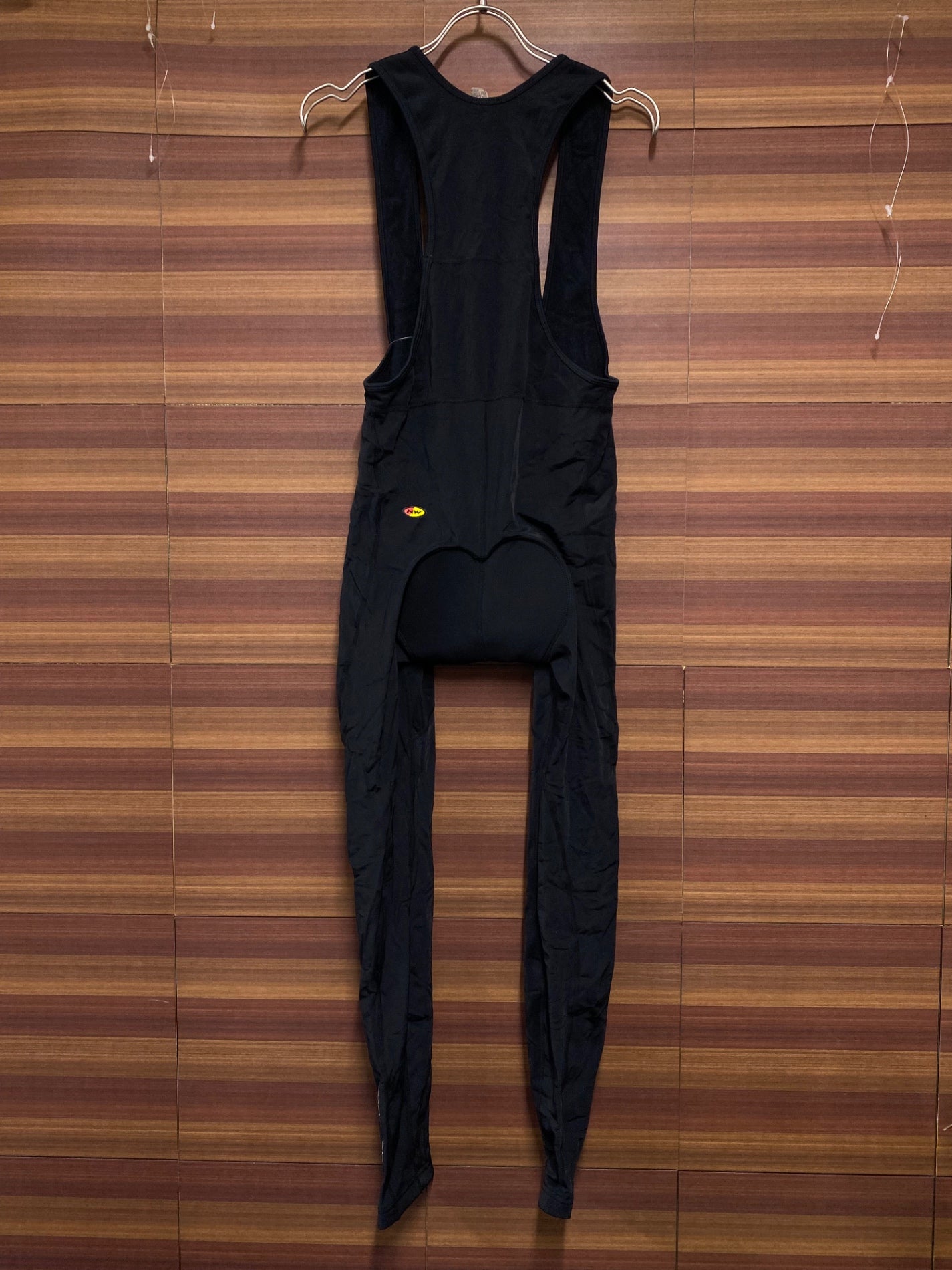 IR918 ノースウェーブ NORTHWAVE ビブタイツ 黒 L 裏起毛