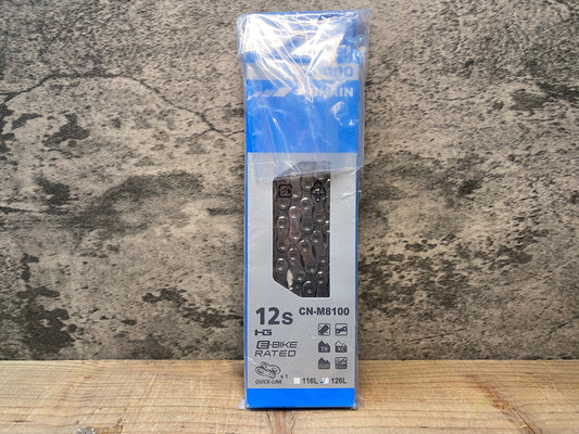 IO415 シマノ SHIMANO CN-M8100 クイックリンク チェーン 12S 126L