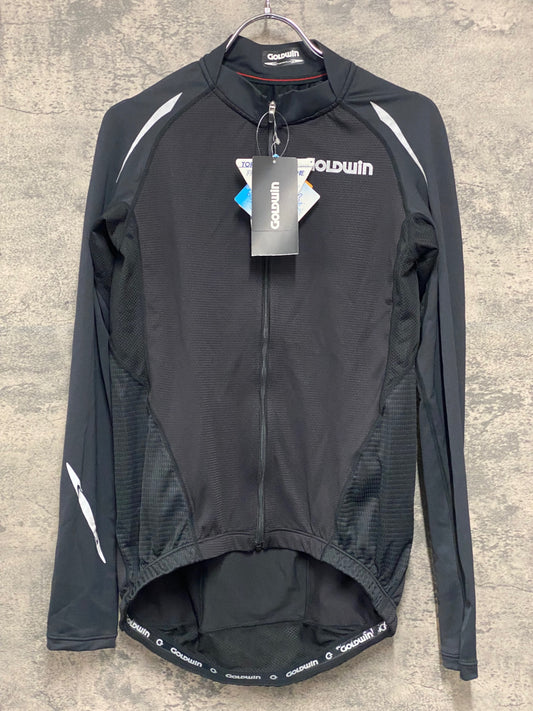 JA927 ゴールドウィン GOLDWIN 長袖 サイクルジャージ 黒 L