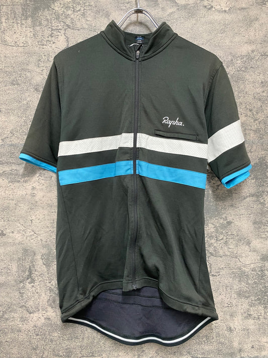 IW906 ラファ Rapha TRAINING BREVET JERSEY 半袖 サイクルジャージ 黒 XXL TEAM Sky