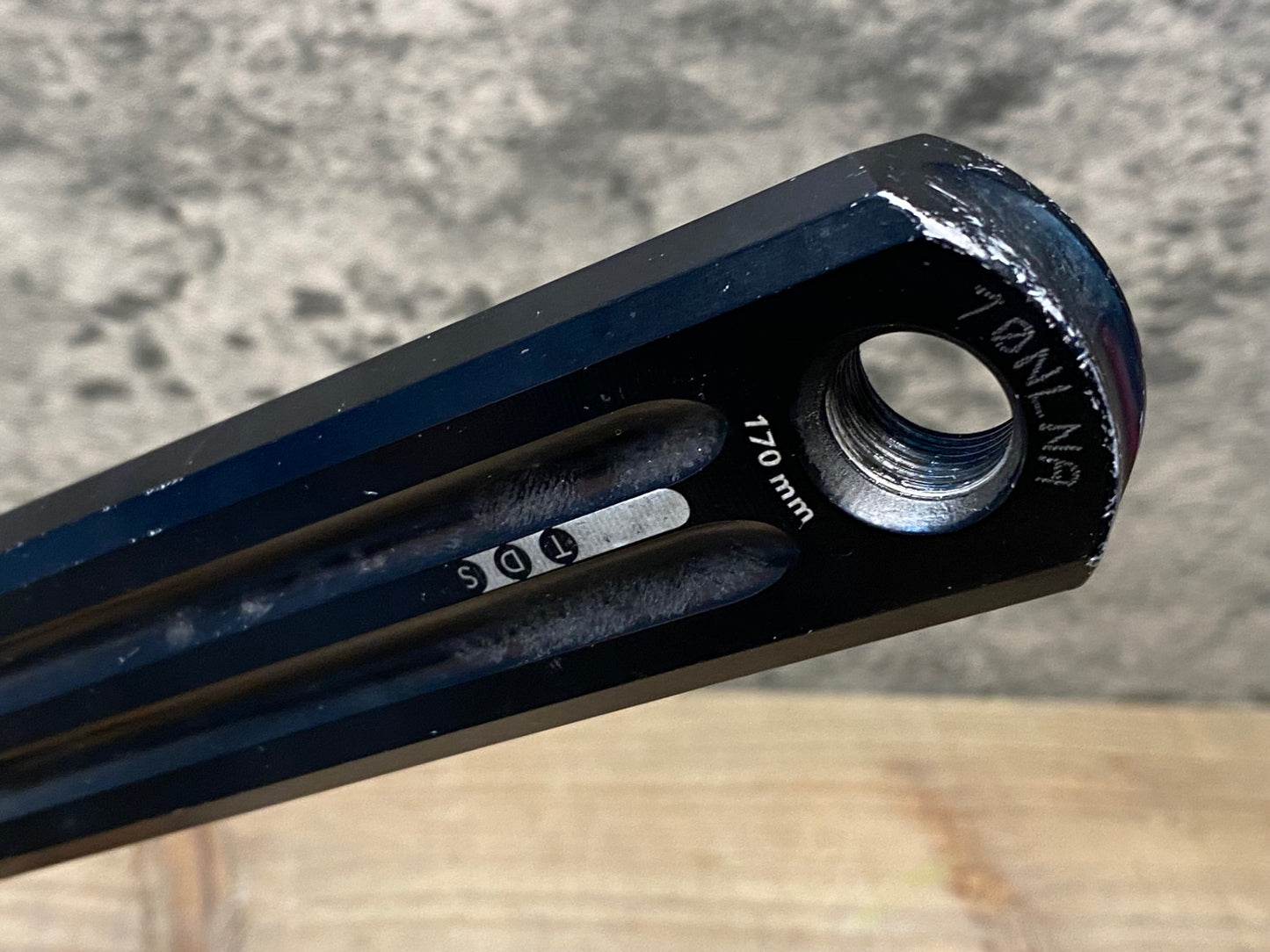 II115 ローター ROTOR パワー POWER LT パワーメーター クランクアーム 170mm アクスル径Φ30 PCD110 片側計測 ※動作未確認