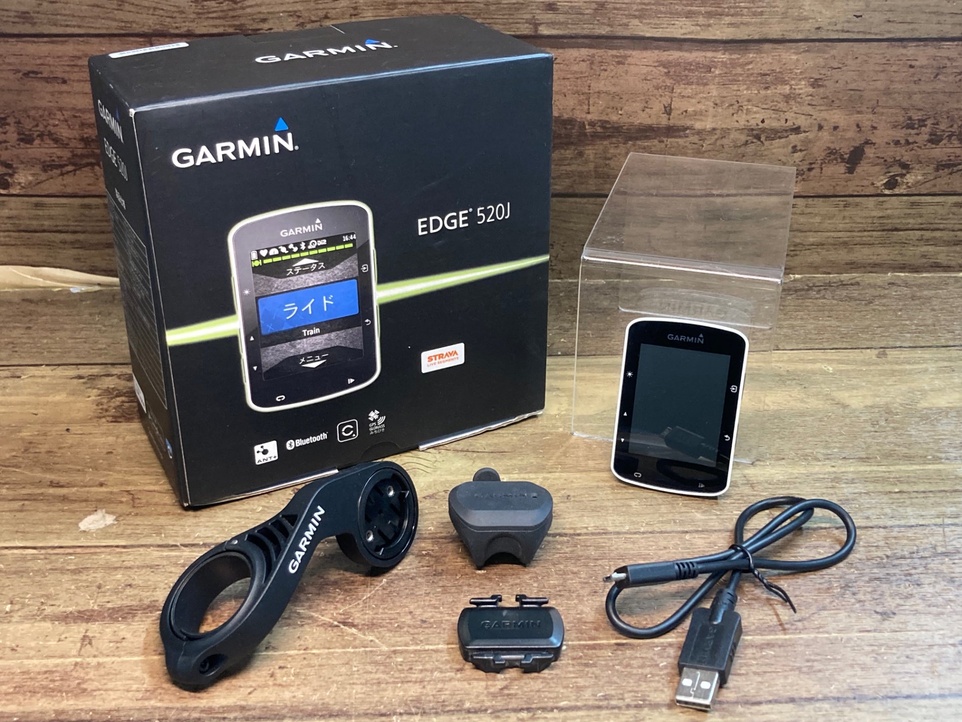 IE581 ガーミン GARMIN 520J サイクルコンピュータ センサーセット ※動作確認済み IE581 ガーミン GARMIN 520J サイクルコンピュータ センサー