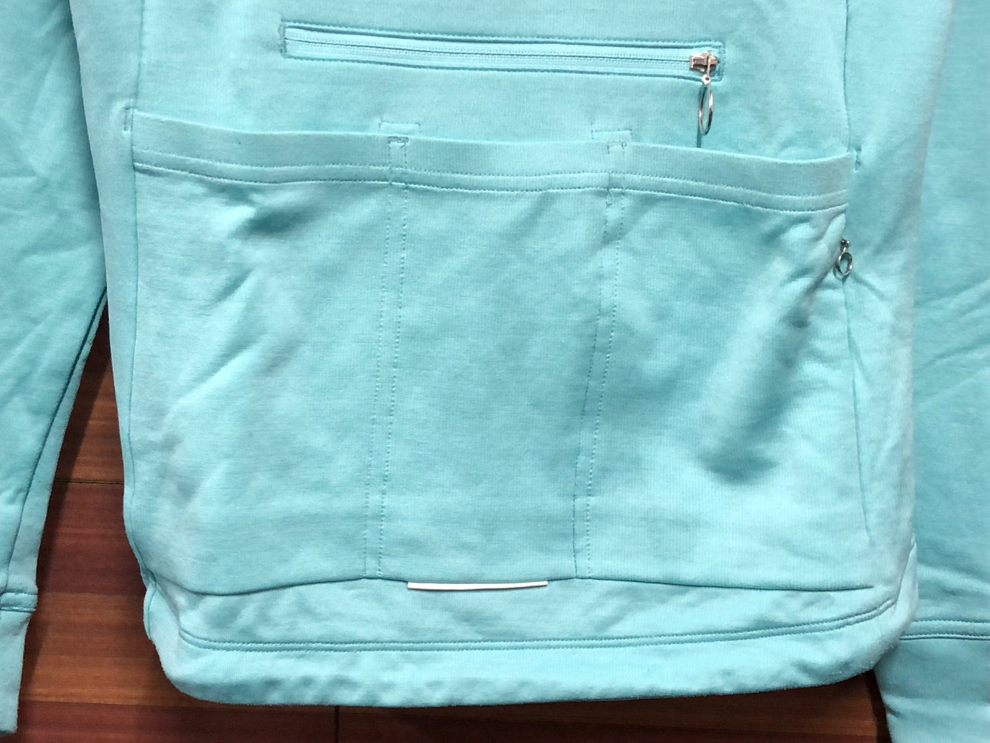 IQ862 ラファ Rapha WOMEN'S BREVET LONG SLEEVE JERSEY 長袖 サイクルジャージ 水色 XS