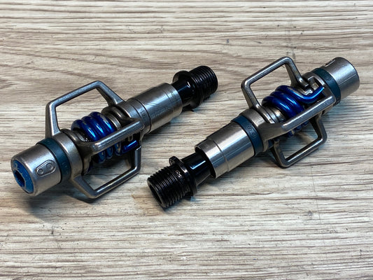 IT837 クランクブラザーズ crankbrothers egg beater 3 ビンディングぺダル 青 ※カラーリング破損