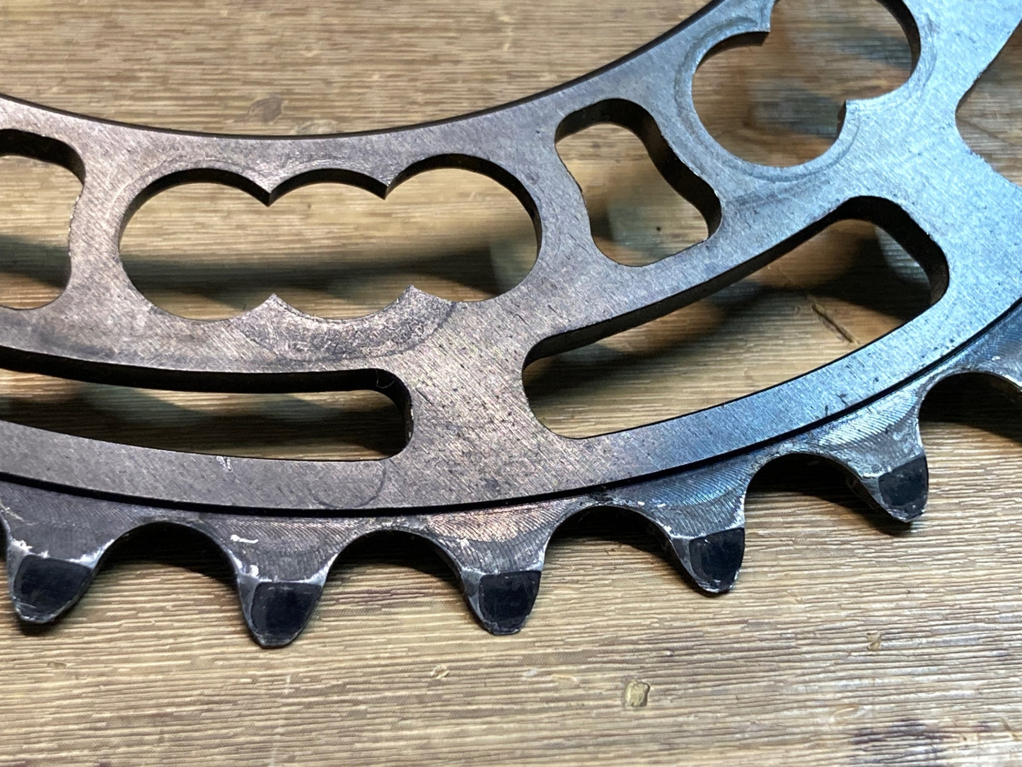 IO762 ローター ROTOR Q-RINGS チェーンリング 楕円 38T BCD110 5H