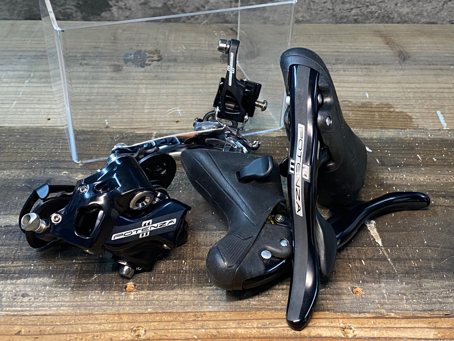 IH825 カンパニョーロ Campagnolo ポテンツァ POTENZA 変速セット 2x11s 直付 レバー,RD,FD