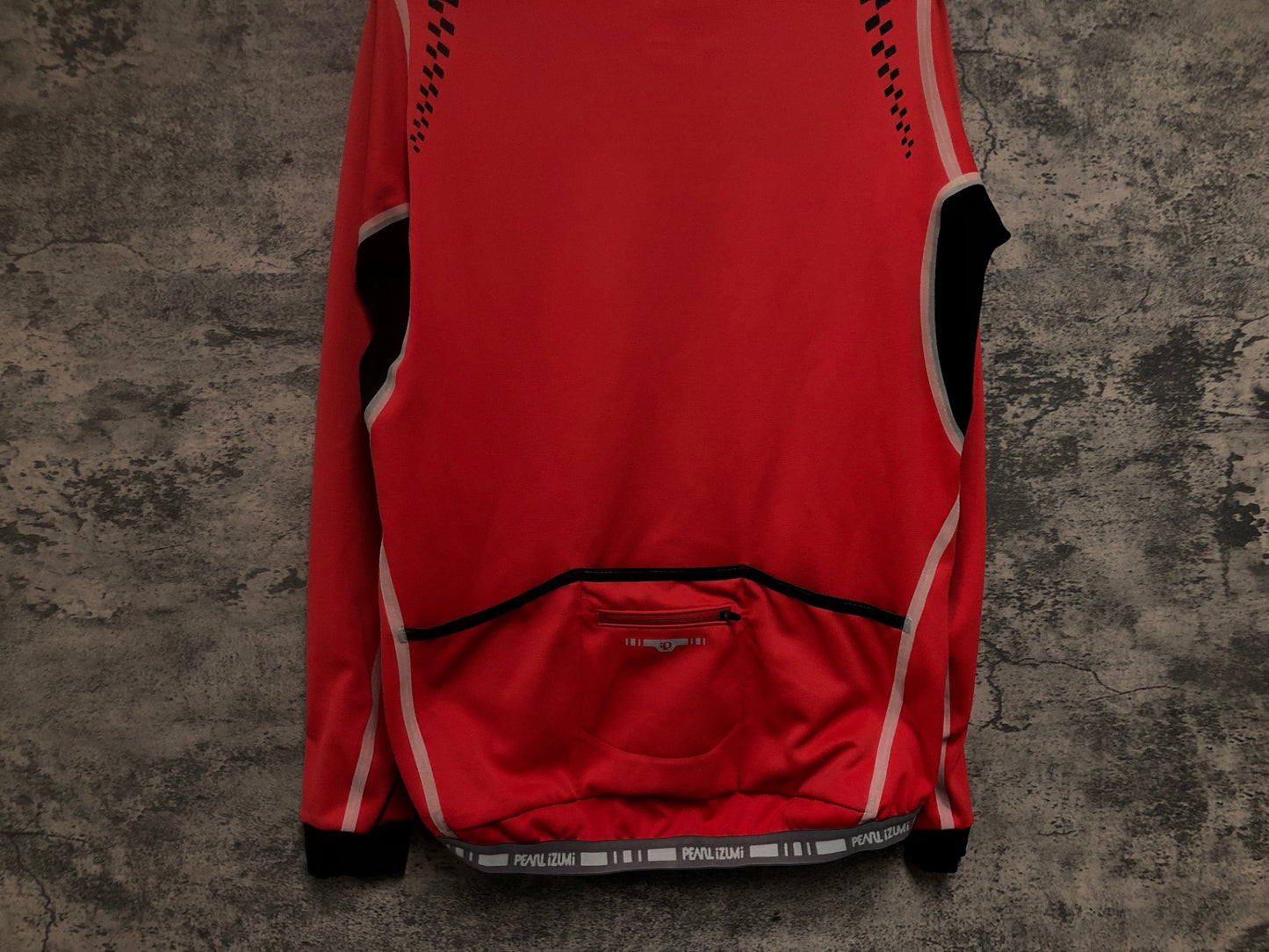 IW548 パールイズミ PEARL iZUMi 長袖 サイクルジャケット 赤 L 裏起毛 THERMODRESS NEO