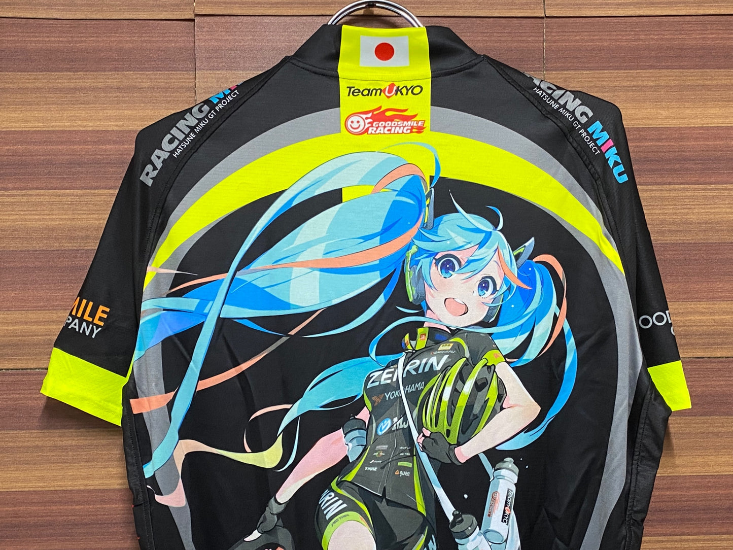 IQ039 アトラス ATLAS レーシングミク2016 チーム右京 半袖 サイクルジャージ XL 未使用品