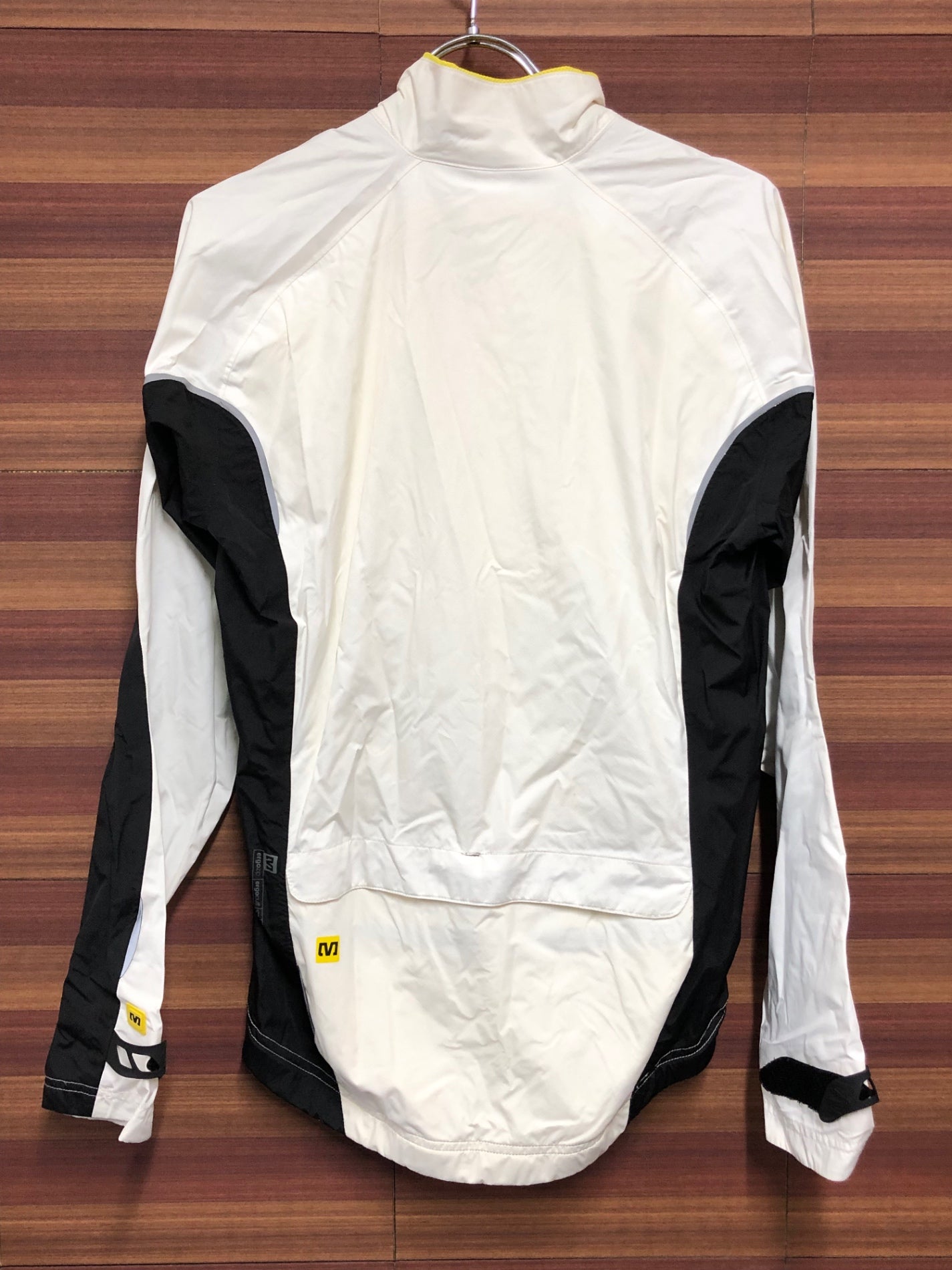 IN397 マヴィック MAVIC 長袖 ウィンドブレーカー 白 M