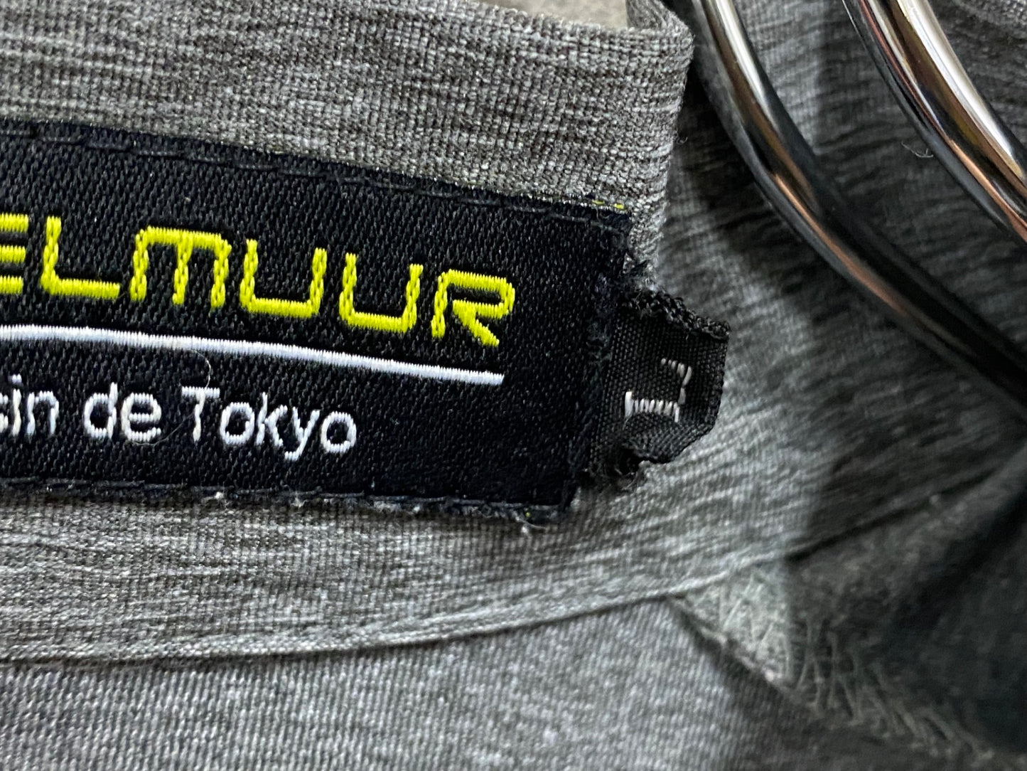 IX286 カペルミュール KAPELMUUR 半袖 サイクルジャージ L グレー