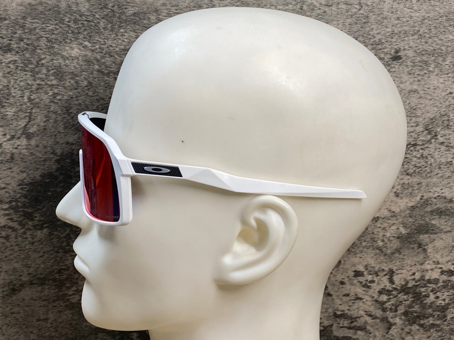 JB959 オークリー OAKLEY スートロ SUTRO サングラス PRIZMレンズ 白 アイウェア ※レンズ傷